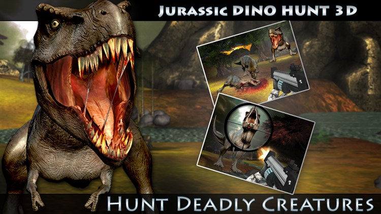 Jurassic Dino Hunt 3D - Dinosaur Hunting Adventure - PC - (Windows)