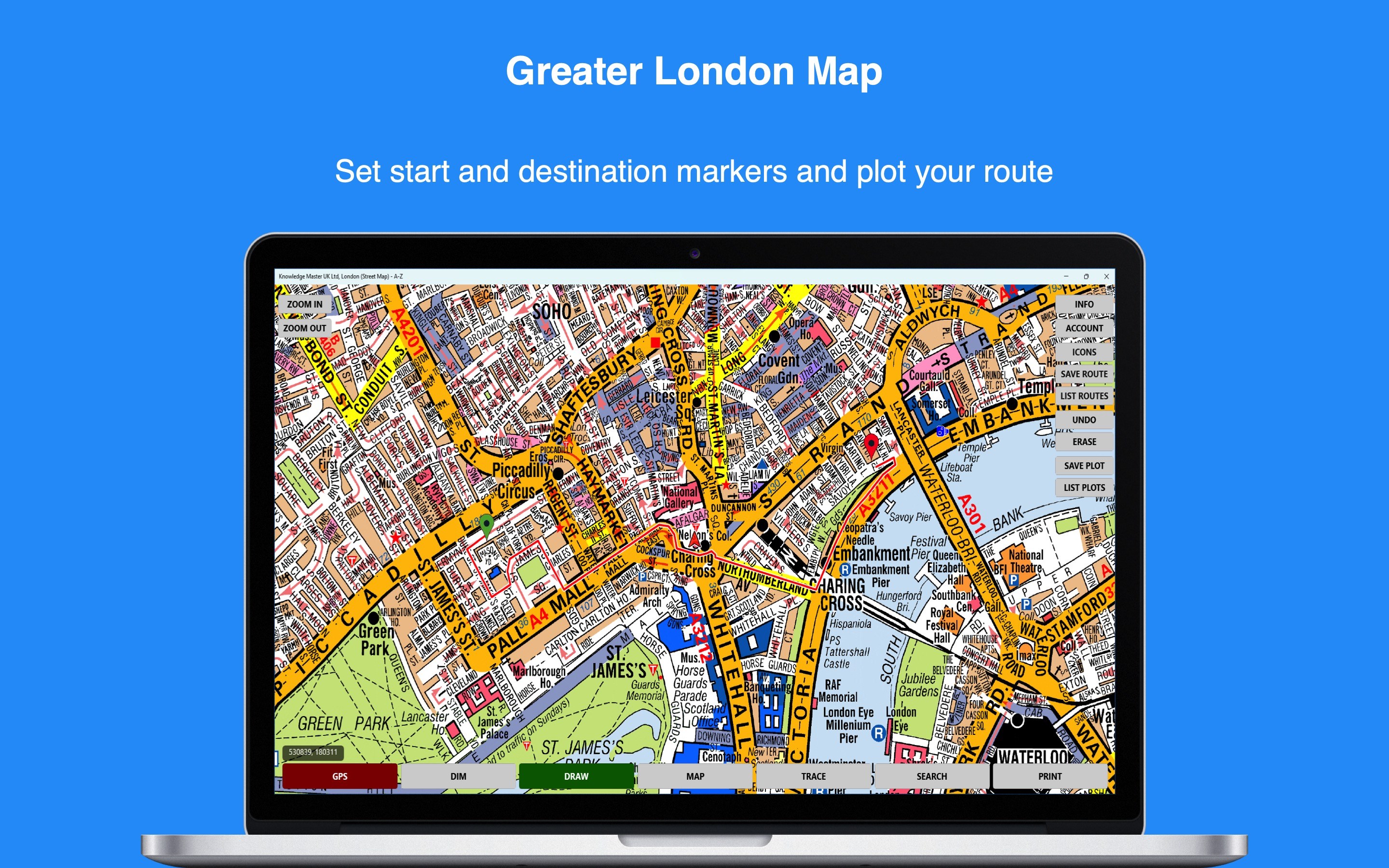 地図・旅行ガイド MASTER ATLAS OF GREATER LONDON 地図・旅行ガイド MASTER ATLAS OF GREATER LONDON A-Z Master