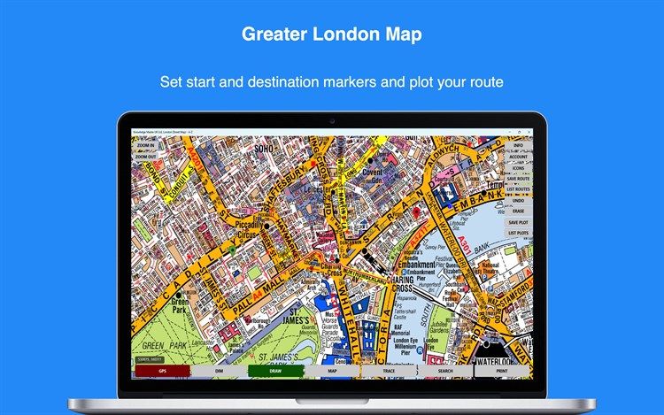 A-Z Greater London Street Atlas - PC - (Windows)