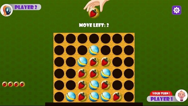 Connect In A Row Puzzle Solver — 1