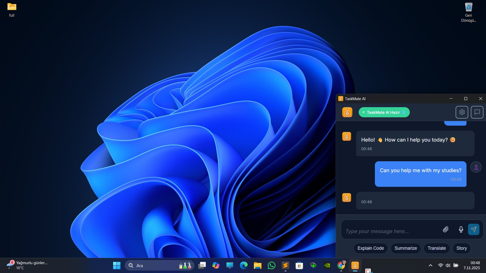 TaskMate AI screenshot