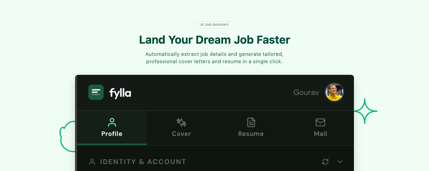 Fylla – AI Job Application Autofill