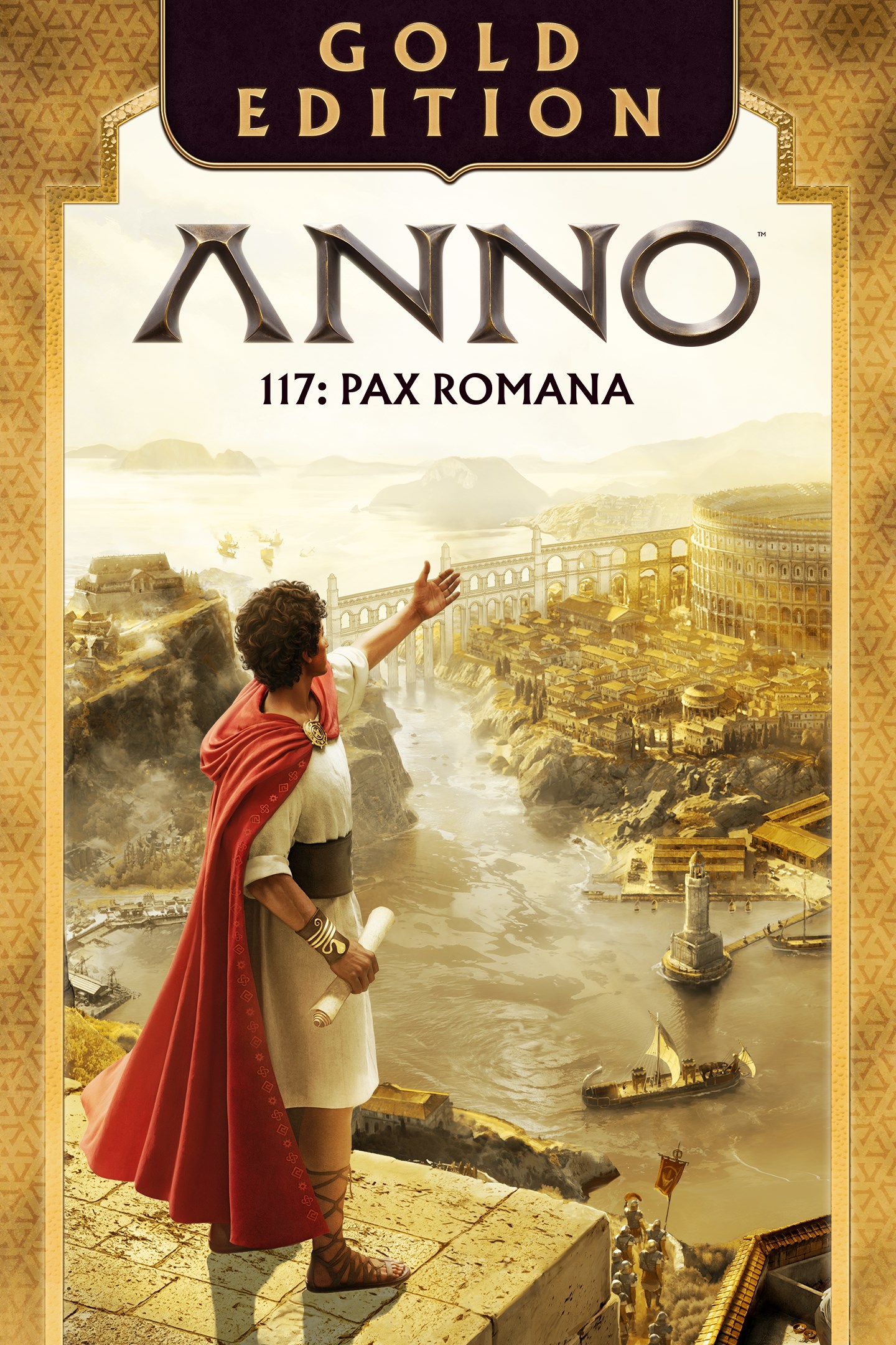 Box shot of Anno 117: Pax Romana Gold Edition