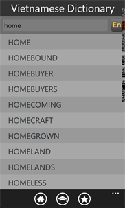 Vietnamese Dictionary Free screenshot 1