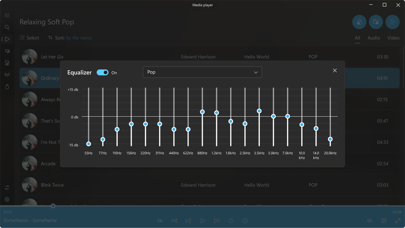 #6. Media Player (Windows) بواسطة: Yellow Elephant Productions
