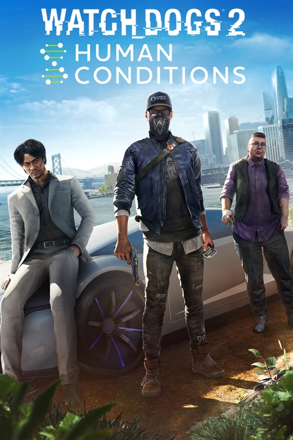 Watch Dogs2 Human Conditions Xbox Series X|S and Xbox One cover art