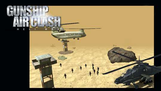Gunship Air Clash Heli War screenshot 1