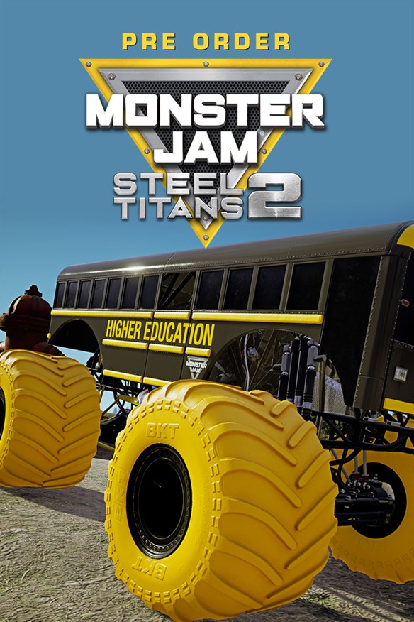 Monster Jam Steel Titans 2 Inverse Higher Education Xbox Series X|S and Xbox One cover art