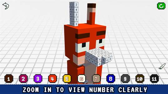 Animals 3D Color by Number - Voxel screenshot 4