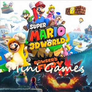 Mini Games For Super Mario 3D World Bowsers Fury