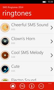 SMS Ringtones 2014 screenshot 4