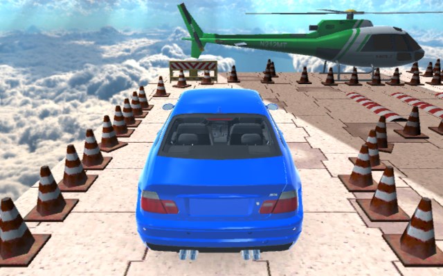 Car Stunt Racing Car Game Play