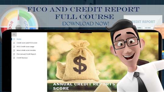 Fico Score and Free Credit Report Guide screenshot 1