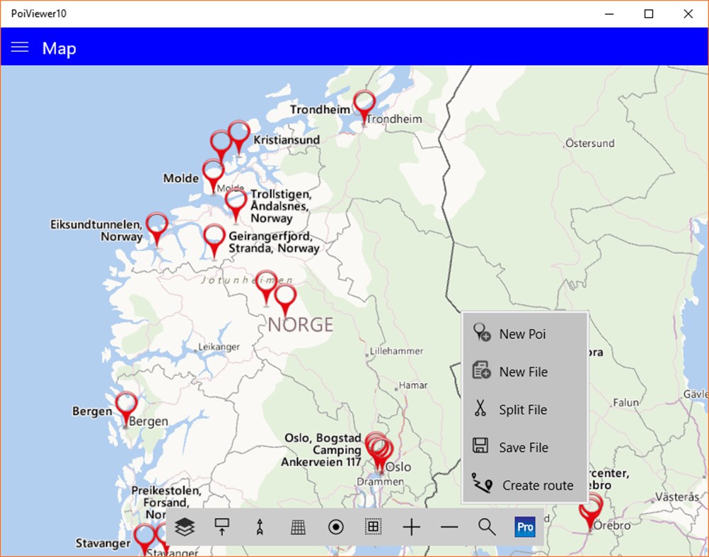 #1. PoiViewer10 (Windows) Bởi: Bjorn Holmstedt