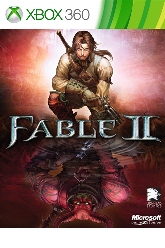 Foto en caja de Fable II