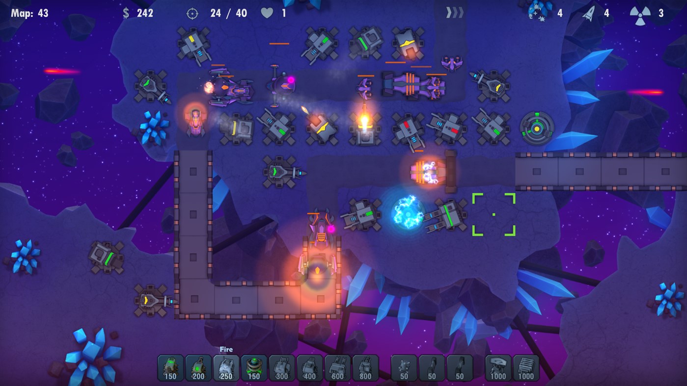 #7. Starfall Defenders (Windows) By: EntwicklerX