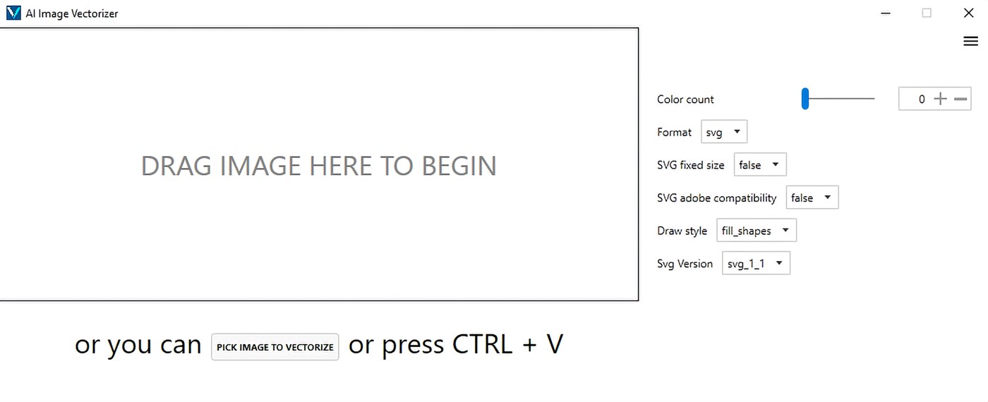 AI Image Vectorizer screenshot 1