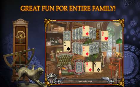 Solitaire Mystery: Stolen Power Screenshots 2