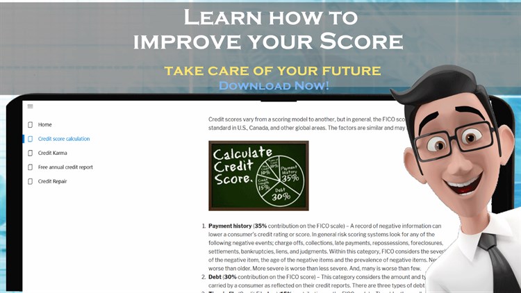 Credit score and Credit Repair - Free Course - PC - (Windows)