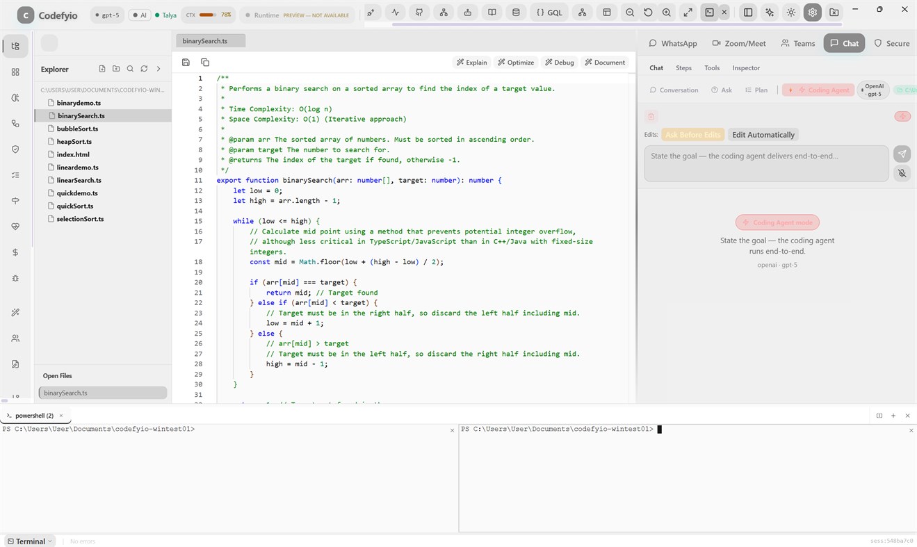 #2. Codefyio (Windows) Ved: Talya Smart