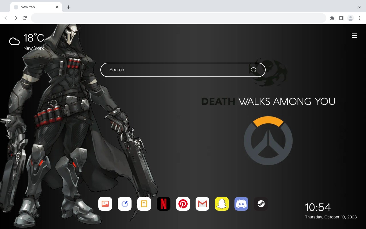 Overwatch Reaper 4K Wallpaper HomePage