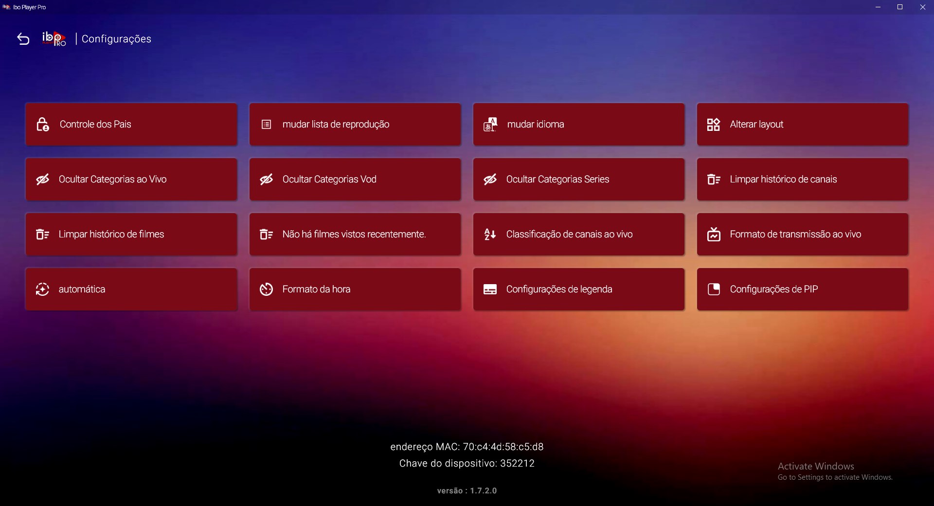 Ibo Player Pro Windows interface