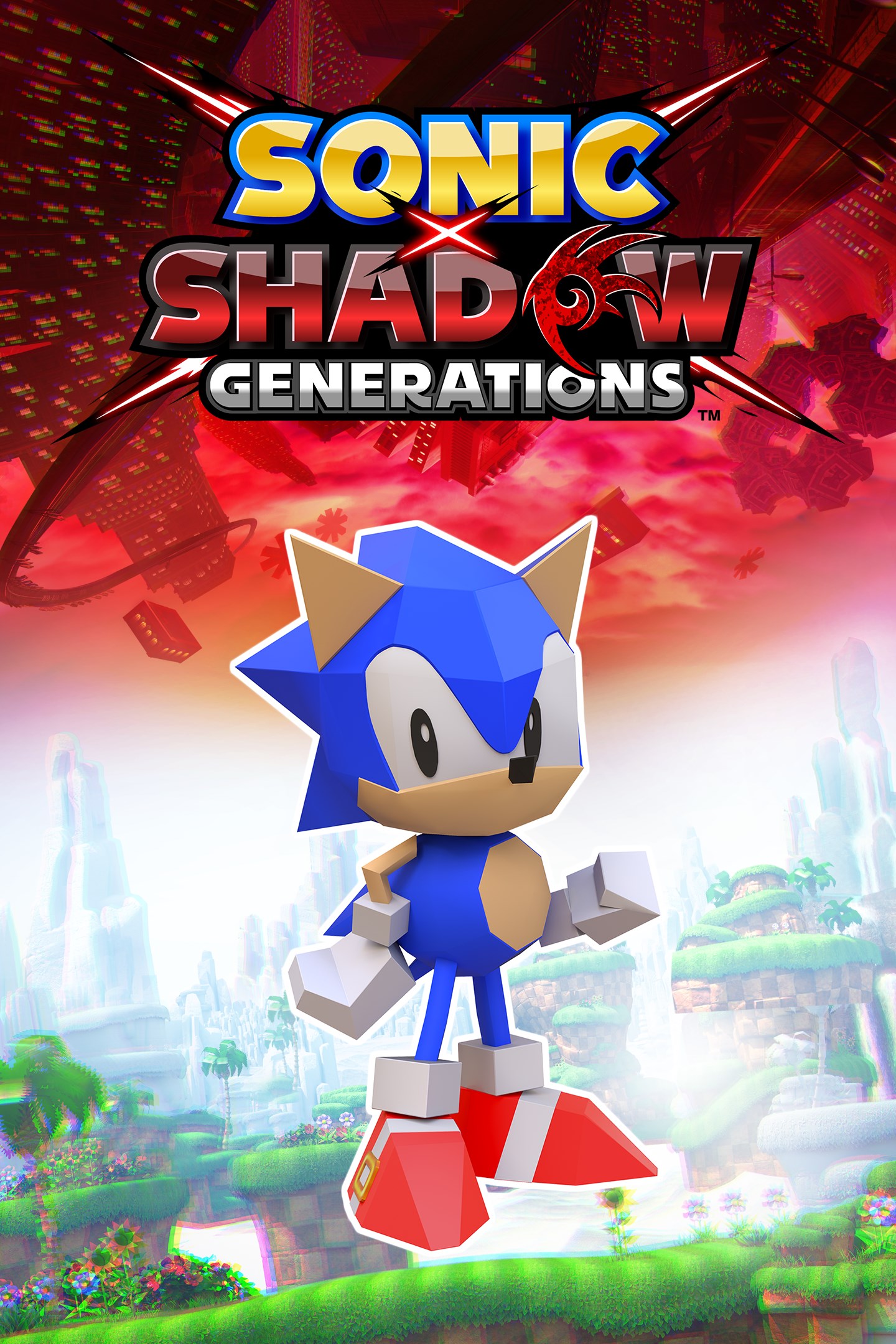SONIC X SHADOW GENERATIONS Sonic Jam Skin — official Xbox artwork
