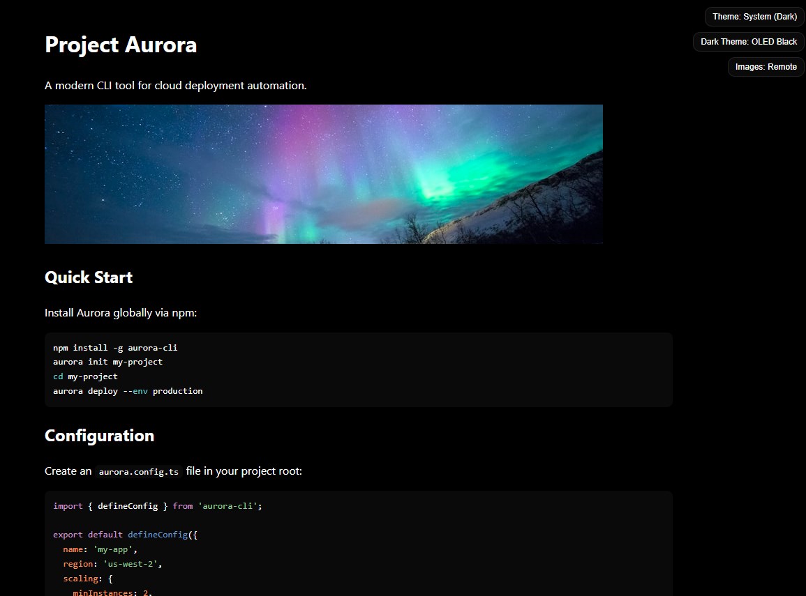 MarkView screenshot