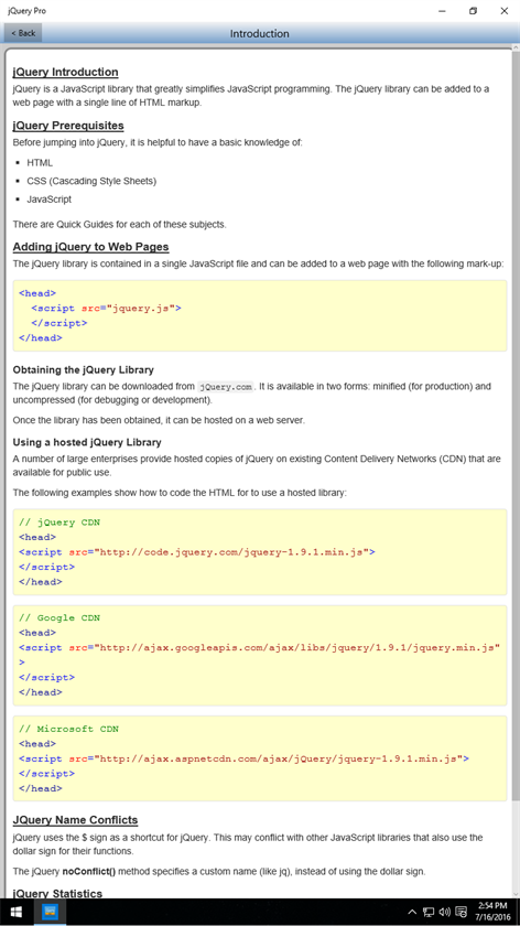 jQuery Pro Screenshots 2