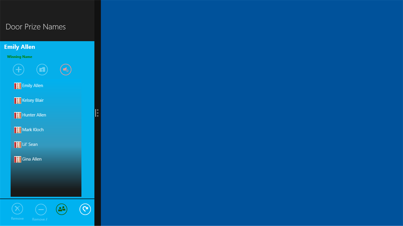 #3. Door Prize Names (Windows) Podle: MarkKloch
