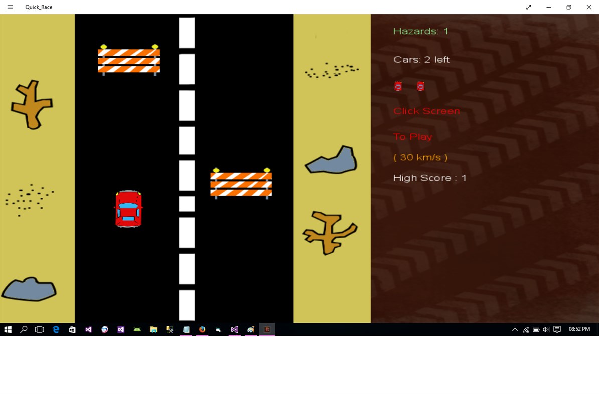 #3. Quick Race (Windows) 由: Jasdeep