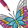 Butterfly Coloring Pages for Adults: Coloring Book