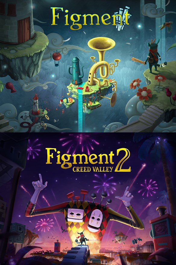 Figment 1 + Figment 2 Xbox Series X|S and Xbox One cover art
