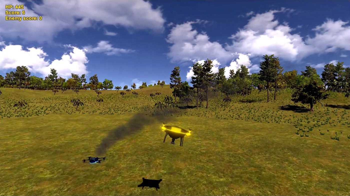 #8. Drone Conflict Simulator Game (Windows) Por: x