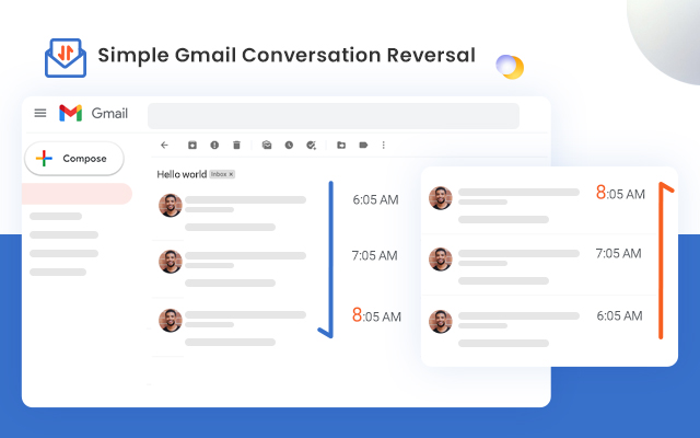 Gmail Conversation Reversal