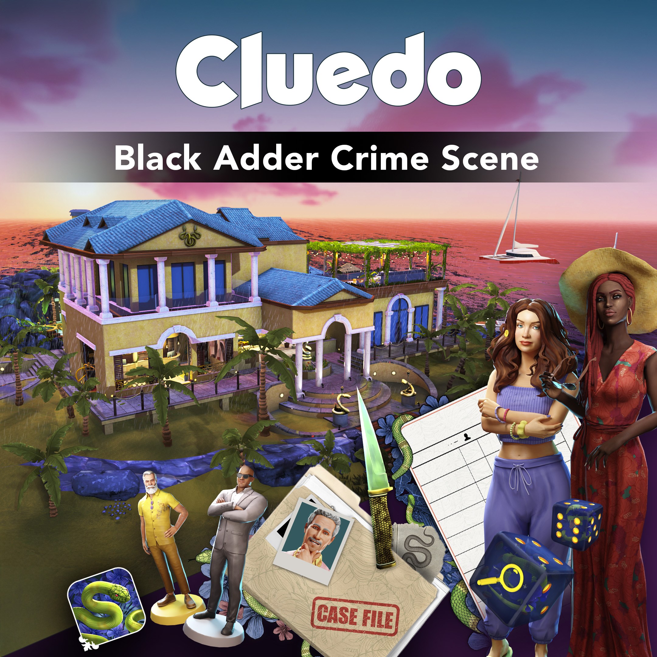 Cluedo: Black Adder Crime Scene Bundle