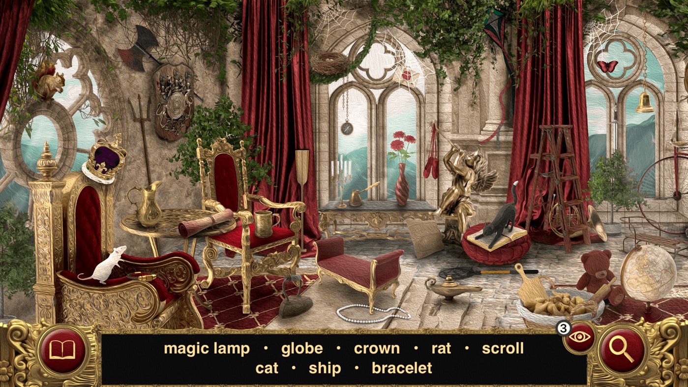#4. Hidden Object: Sleeping Beauty - Find Objects Game (Windows) Podle: CrispApp Studio
