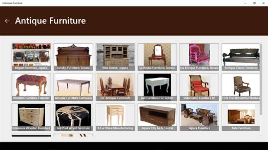 Indonesia Furniture screenshot 2