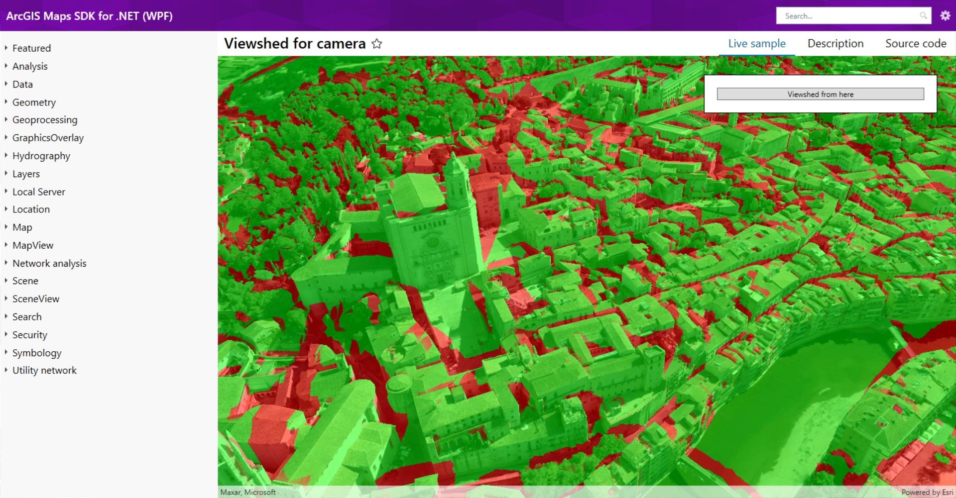 Wraparound maps, ArcGIS Maps SDK for .NET