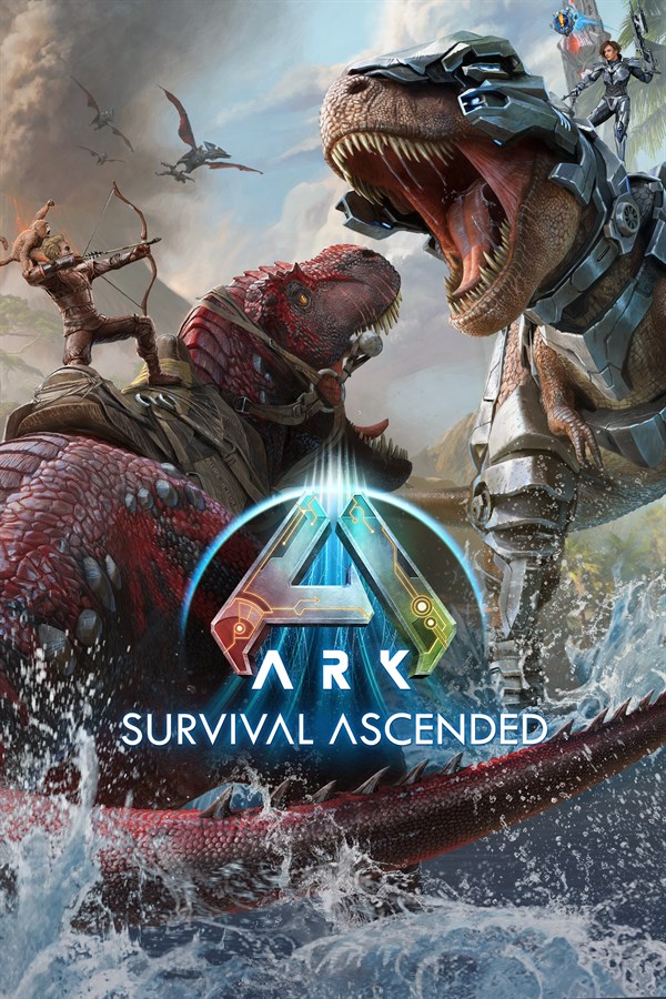 Jaquette officielle de ARK: Survival Ascended