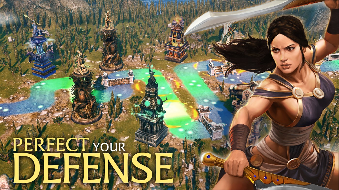 #3. Olympus Rising: Hero Defense (Windows) بواسطة: flaregames GmbH