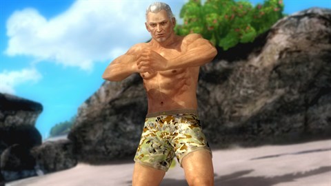 DOA5LR Zack Island Swimwear - Leon