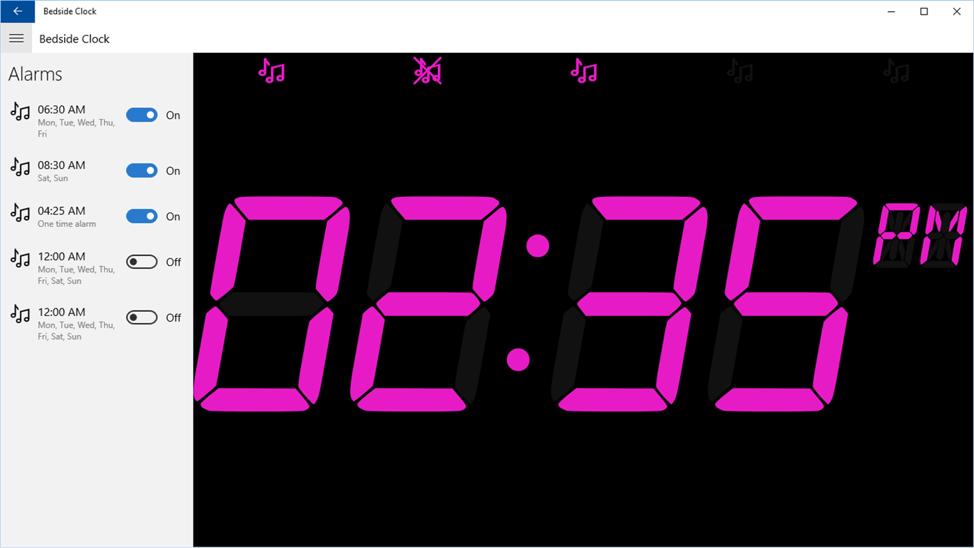 Будильник виндовс. Bedside Clock. MS Fit часы.