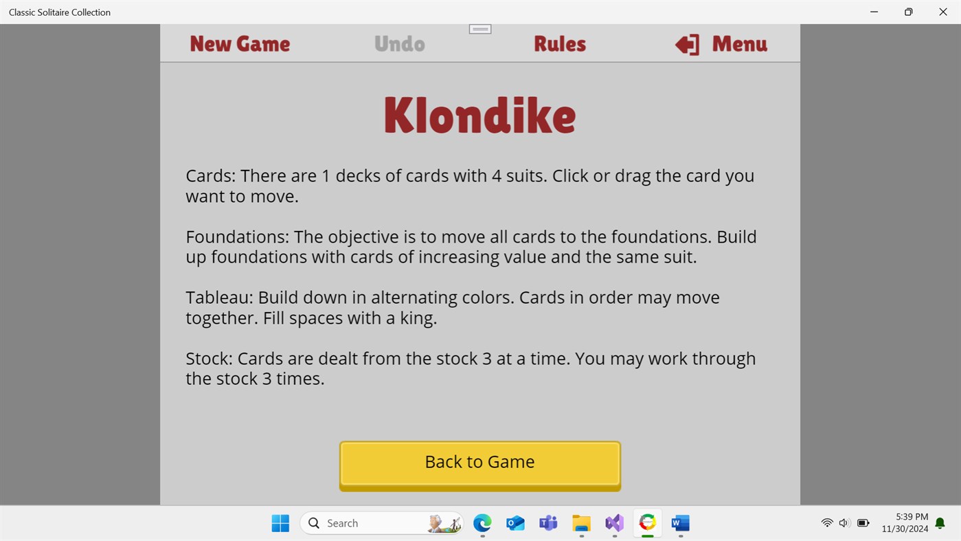 #7. Classic Solitaire Collection (Windows) 由: App Monster