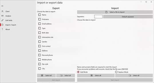 Simple Customer Database screenshot 4