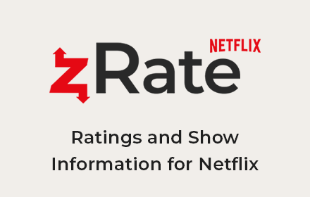 zRate Netflix: IMDB Ratings & Show Info small promo image