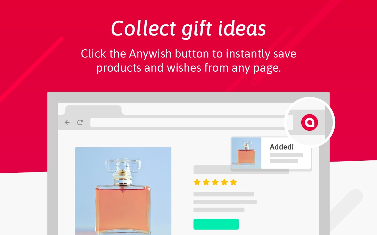 Anywish | Wishlists and online gift lists