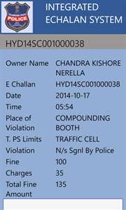 Traffic E-Challan Telangana screenshot 4
