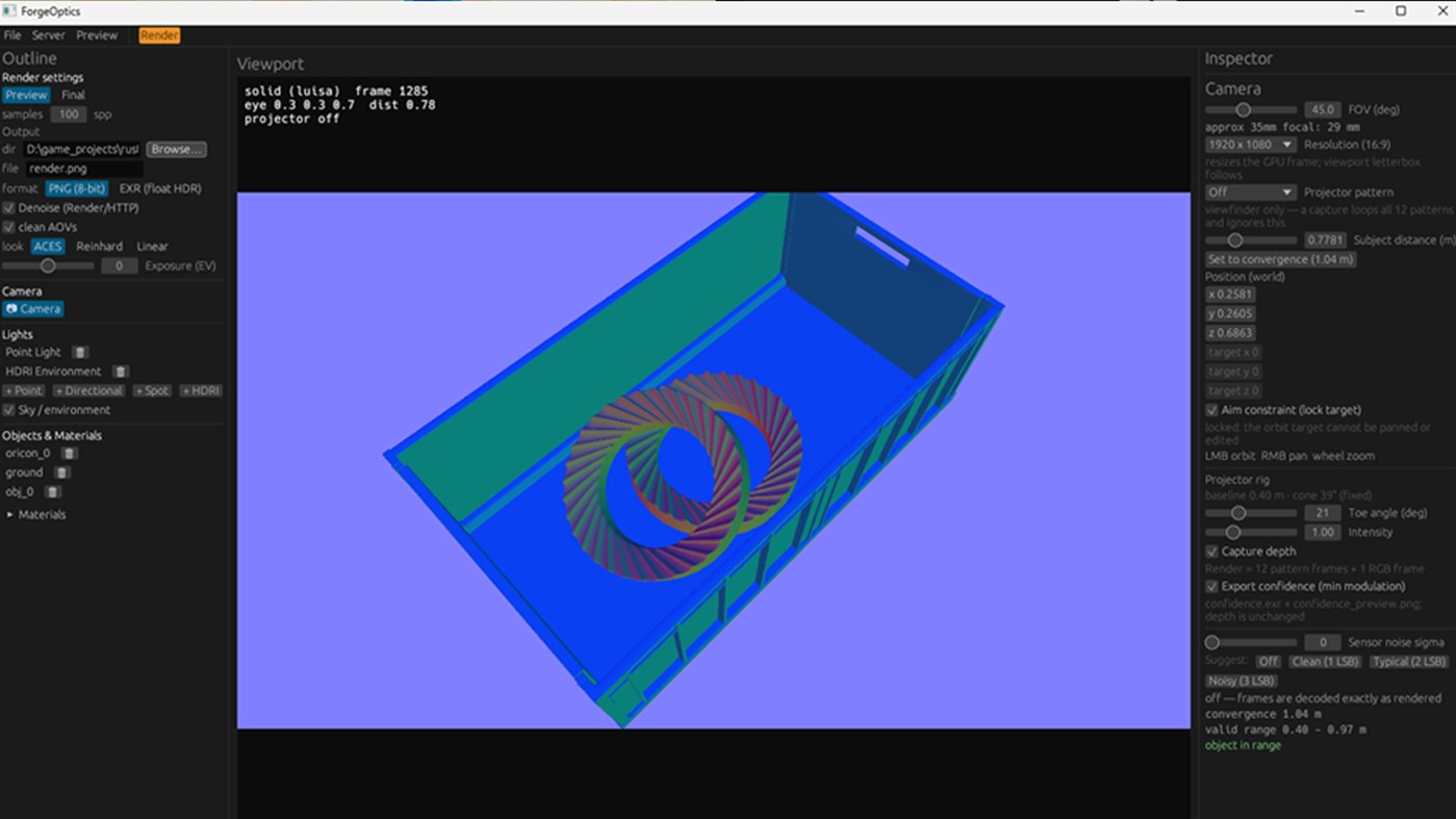 #2. ForgeOptics (Windows) Fejlesztő: jinchao