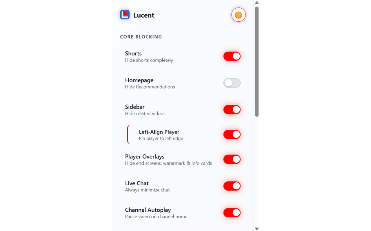 Block YouTube Shorts + Auto HD/4K